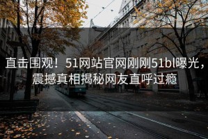 直击围观！51网站官网刚刚51bl曝光，震撼真相揭秘网友直呼过瘾